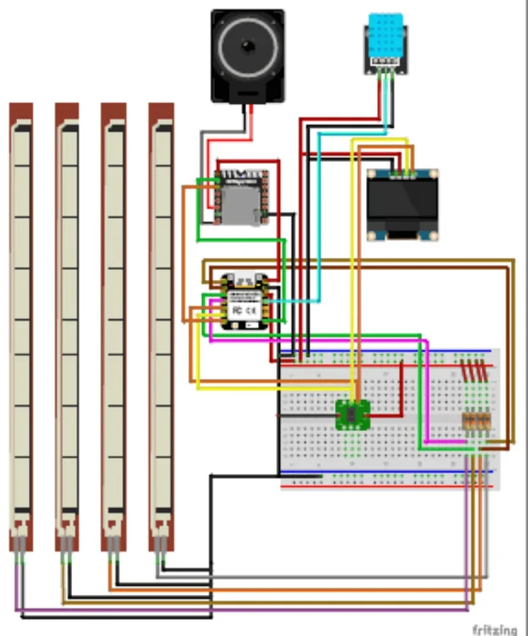 GLOVE-A circuit diagram