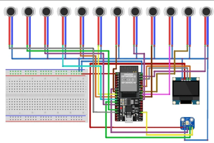 GLOVE-B circuit diagram