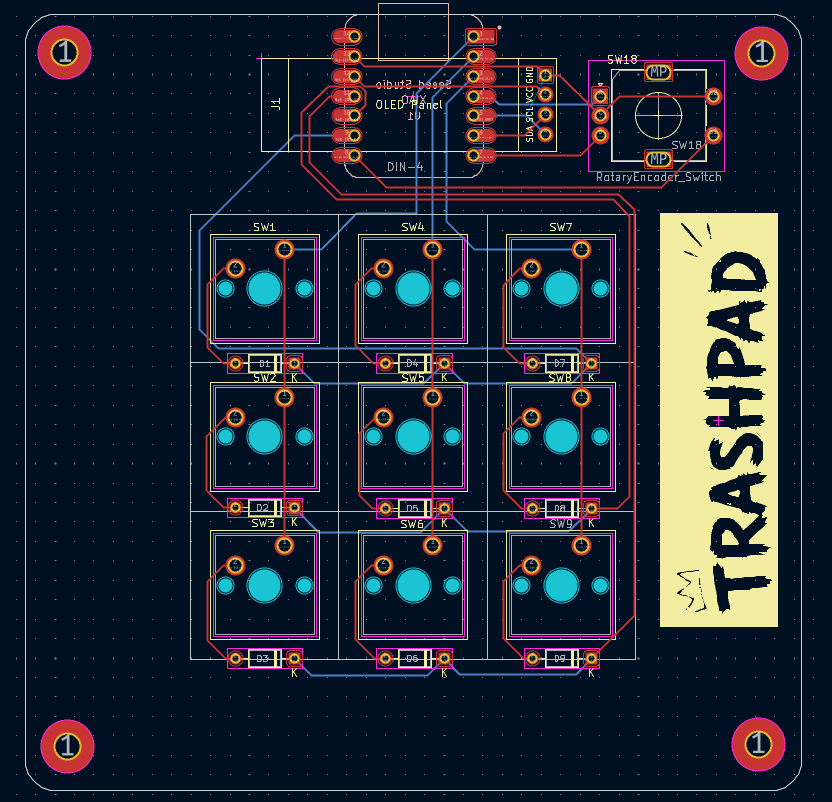 TRASHPAD PCB
